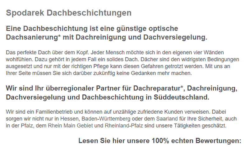 Dachbeschichtungen für  Mögglingen, Böbingen (Rems), Heuchlingen, Heubach, Essingen, Iggingen, Schechingen und Leinzell, Göggingen, Bartholomä