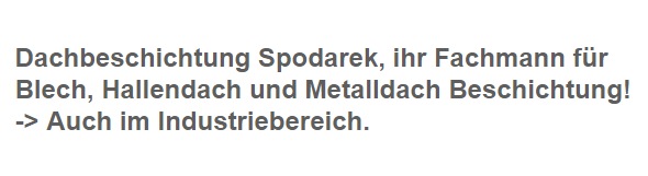 Metalldachsanierung aus 72138 Kirchentellinsfurt - Einsiedel, Wannweil oder Kusterdingen