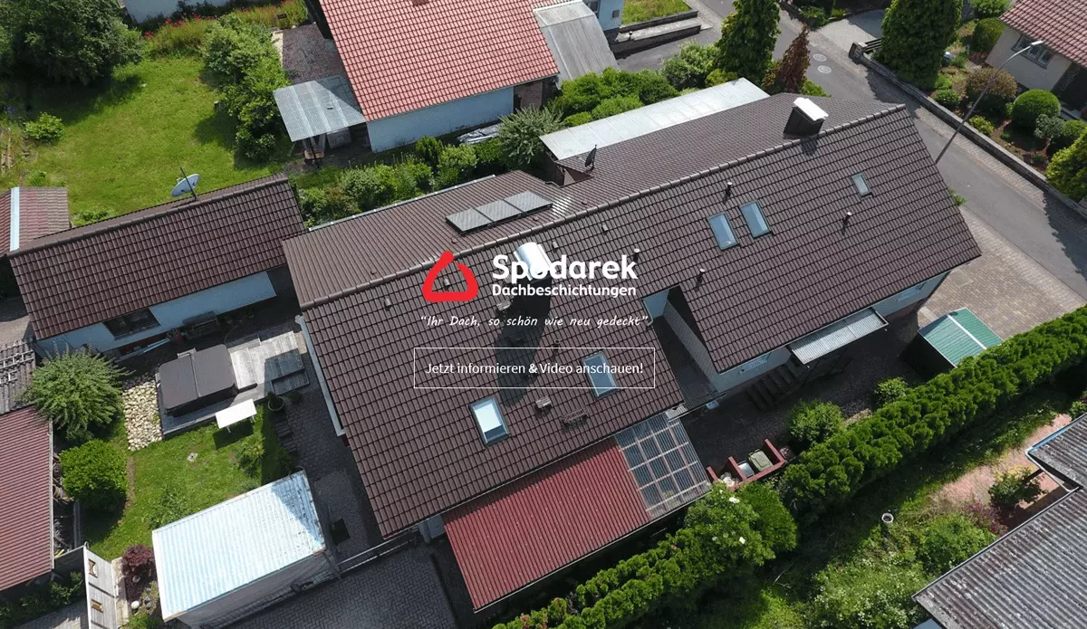 Dachbeschichtung Schönaich - SPODAREK: Dachsanierungen, Dachdecker Alternative, Dachreinigung